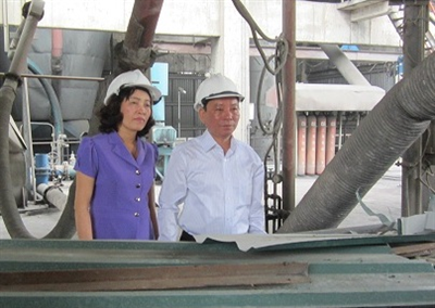 Bí thư Tỉnh Ủy Ninh BÌnh thăm và làm việc tại nhà máy